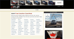 Desktop Screenshot of aderk.ca